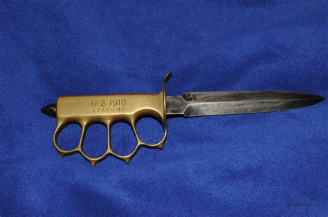 us 1918 trench knife original.